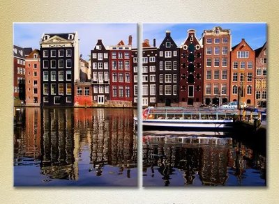 Модульные картины Нидерланды, Амстердам Gor8911 фото
