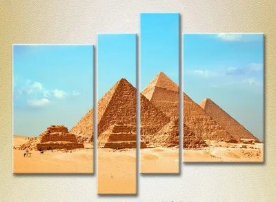 Модульные картины Великие Египетские пирамиды в Гизе_03 Gor6511 фото