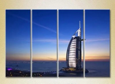 Модульные картины Отель Бурдж Аль Араб в Дубае Gor10311 фото