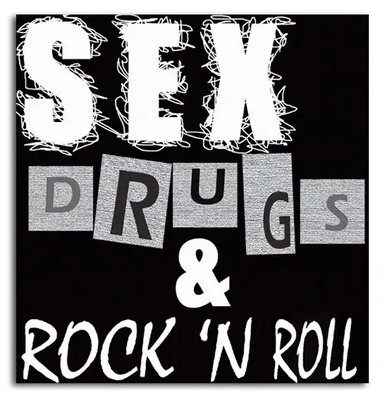 ФотоПостер Секс, наркотики и рок н рол Ins18081 фото