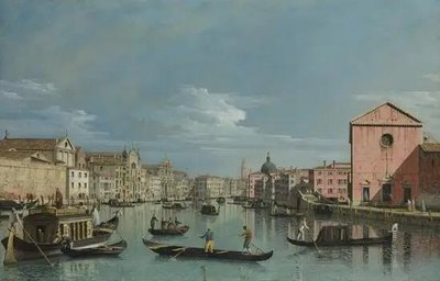 Venice - The Grand Canal facing Santa Croce Ark11162 фото