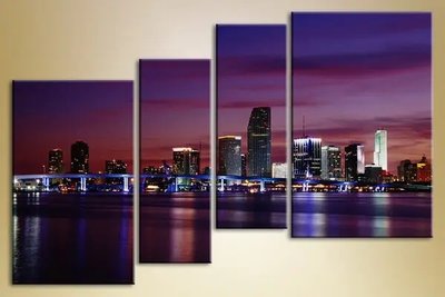Modular Pictures Night-Tampa Bay Gor6712 фото