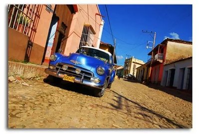 Poster foto Stradă și mașini, Cuba Ame19203 фото
