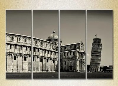 Модульные картины Италия, Пизанская башня Gor6662 фото