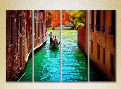 Модульные картины Канал Венеции_02 Gor10462 фото