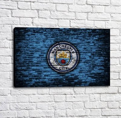 Постер Логотип Манчестер Сити Fut17293 фото