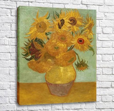 Pictură de Vincent Willem van Gogh, olandez, 1853 1890 Floarea soarelui Van11612 фото
