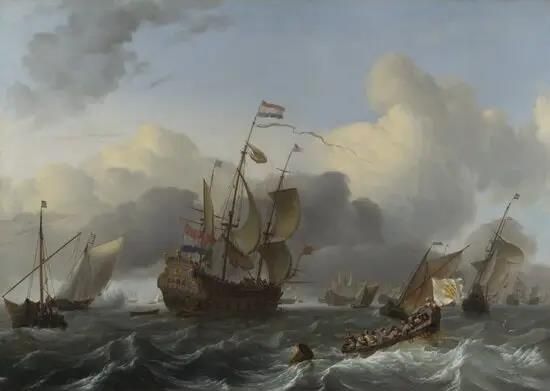 The Eendracht and a Fleet of Dutch Men-of-war Mor12012 фото