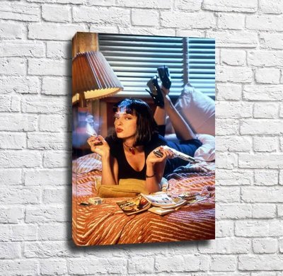 Poster Uma Thurman în filmul Pulp Fiction Pos15197 фото