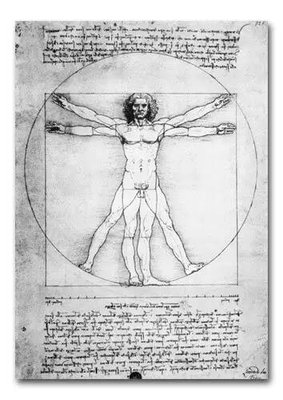 Omul Vitruvian de Leonardo Da Vinci Leo13366 фото