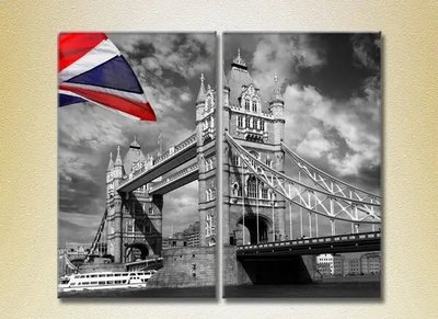 Модульные картины Лондон, Англия, Вестминстерский дворец_01 Gor9015 фото