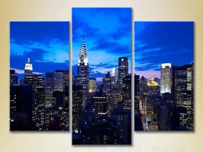 Tablouri modulare Zgârie-nori din New York_04 Gor7115 фото