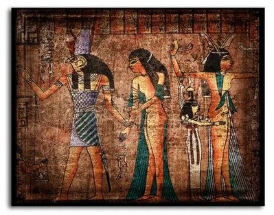 ФотоПостер Египетские фрески Afr16586 фото