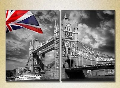 Модульные картины Лондон, Англия, Вестминстерский дворец Gor9017 фото