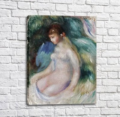 Картина Pierre Auguste Renoir Мореted Nude, 1890 Ren14268 фото