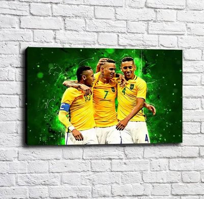 Poster Gabriel Luan și echipa Neymar Marquinhos Fut17300 фото
