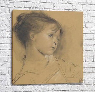 Картина Portrait of Annerl, 1885 Kli13942 фото
