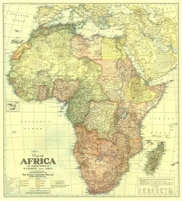Африка и прилегающие территории (1922) Sta2018 фото