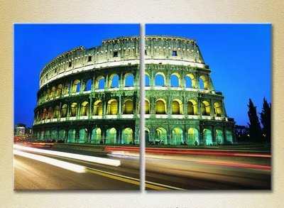 Модульные картины Колизей в Риме, Италия_01 Gor9018 фото