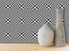 Tigla ceramica in stil op. art in culori alb-negru P45 фото 6