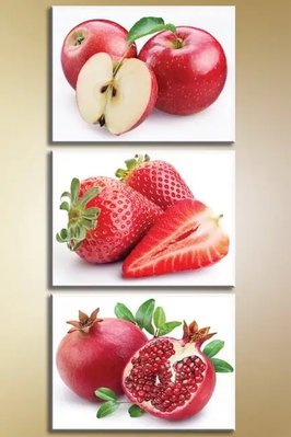 Модульные картины фрукты-ягоды Eda8520 фото