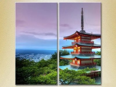 Модульные картины Японский замок Gor8920 фото