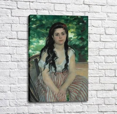 Картина Auguste Renoir En ete La bohemienne Ren14022 фото