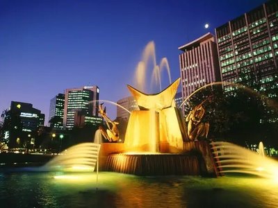 PhotoPoster Fountain Adelaide, Australia Avs18608 фото