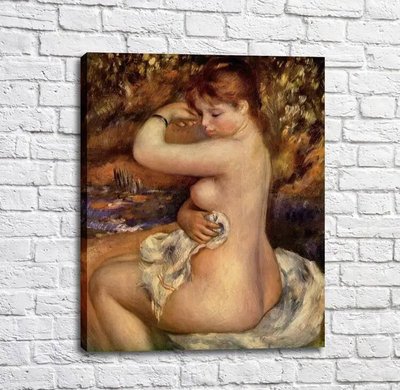 Картина Pierre Auguste Renoir Nach dem Bade Ren14223 фото