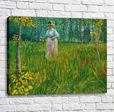 Картина Woman In The Garden, 1887 Van11622 фото