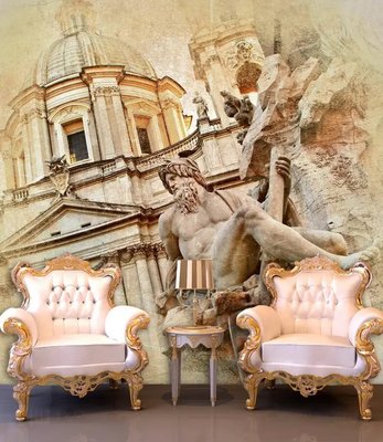 Fototapet Frescă din Roma Antică Ret4973 фото