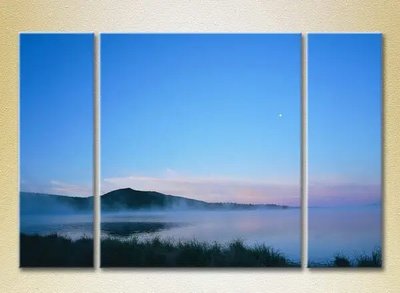 Модульные картины Туман над озером_01 Pri7723 фото