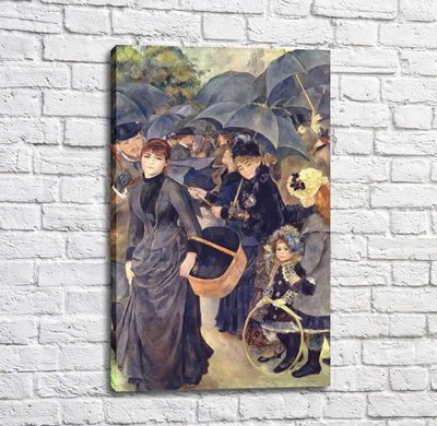 Картина Auguste Renoir The Umbrellas Ren14074 фото