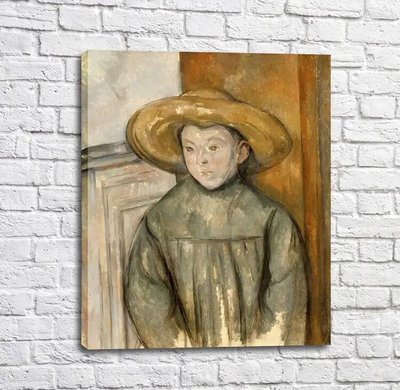 Băiat cu pălărie de paie, 1896 Sez11773 фото
