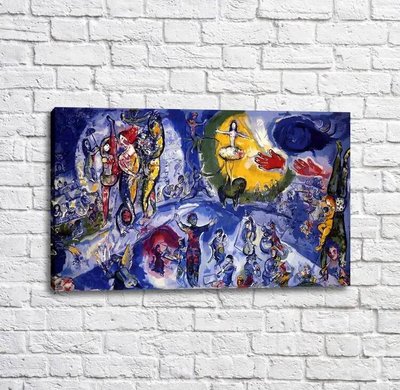 Pictură de Marc Chagall Le Grand Cirque Mar13325 фото