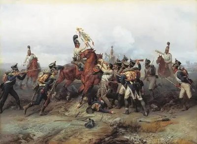 Isprava unui regiment de cavalerie în bătălia de la Austerlitz din 1805. Bat11125 фото