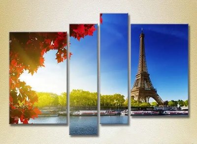 Tablouri modulare Turnul Eiffel_03 Gor6675 фото