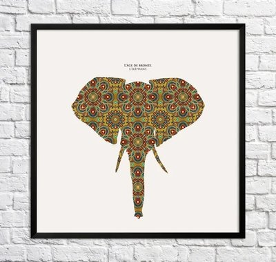 Постер Слон. Бронзовый век Min15795 фото