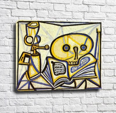 Picasso Crane, carte și lampă cu ulei, 1946 Pik10875 фото