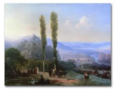 Vedere din Tiflis. 1869. Ayv12877 фото