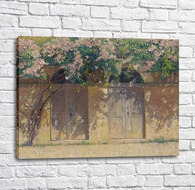 Картина Анри Мартен - Цветущие кусты роз Imp12477 фото