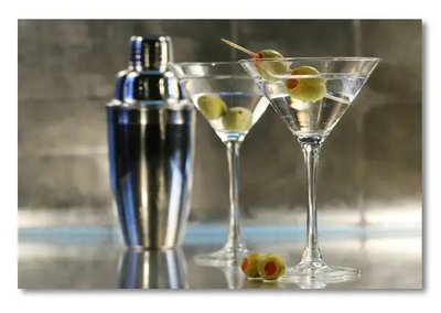 Afiș foto martini cu măsline Nap15569 фото