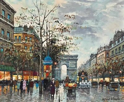 ФотоПостер Antoine Blanchard, Ворота Сен-Дени (Porte Saint Denis, Paris) Ant18817 фото