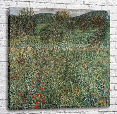 Картина Фруктовый сад с полевыми цветами Kli13978 фото