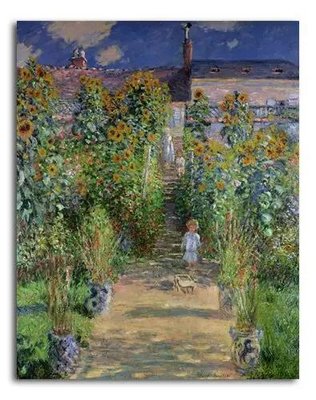 Grădina lui Monet la Vetheil Mon12943 фото