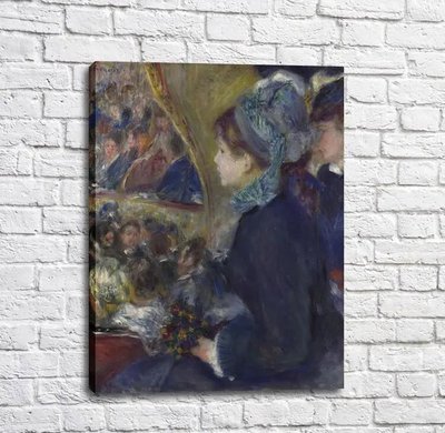 Картина Pierre Auguste Renoir At the Theatre Ren14043 фото