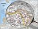Harta politică a lumii cu drumuri, limba engleză Kar14593 фото 2
