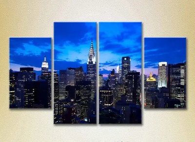 Модульные картины Нью Йоркские небоскребы_02 Gor6778 фото