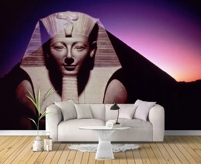 Фотообои Египетская статуя Фараона Рамсеса II Великого 3D1928 фото