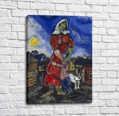 Картина Marc Chagall, Mother and child Mar13630 фото